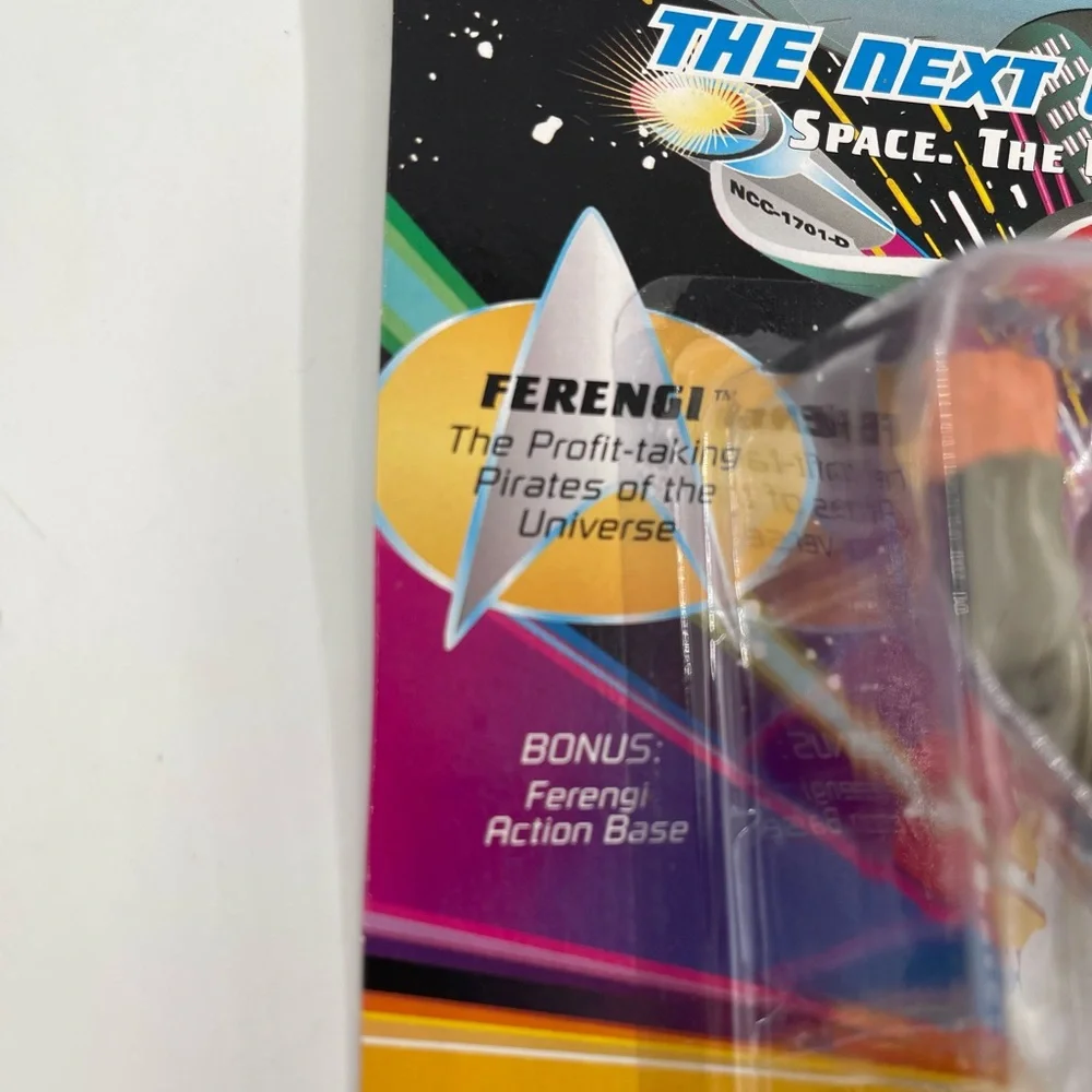 Vtg. 92 Star Trek -Ferengi - The Next Generation Action Figures SEALED UNPUNCHED